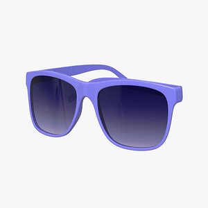 3D blue glasses