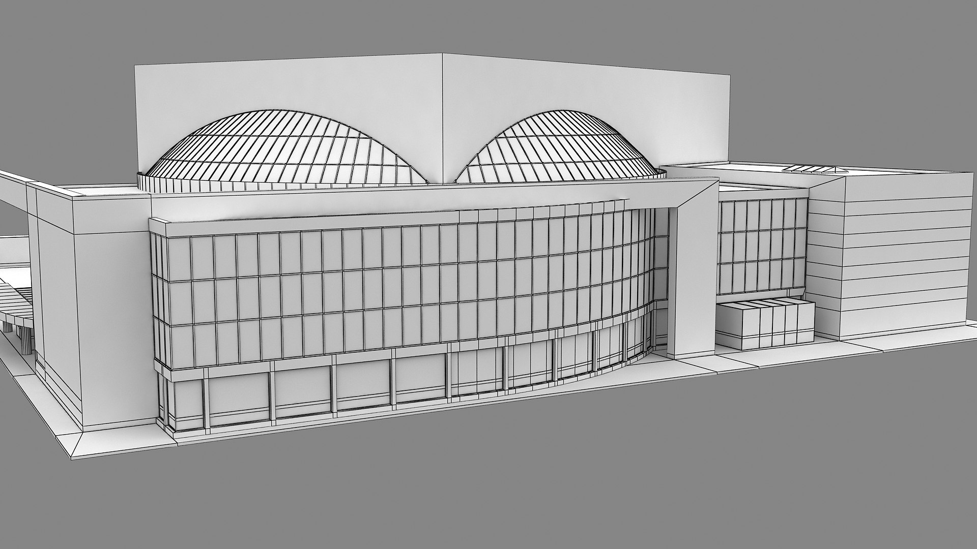 3D Dallas Symphony Orchestra Meyerson Symphony Center Model   Wire 010003 