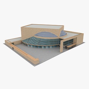 3D Dallas Symphony Orchestra Meyerson Symphony Center model