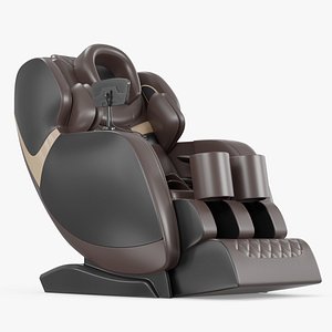 Home Spa Massage Recliner Brown 3D model