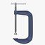 fastening tool metallic 3D model