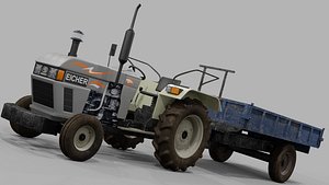 3D Eicher Tractor