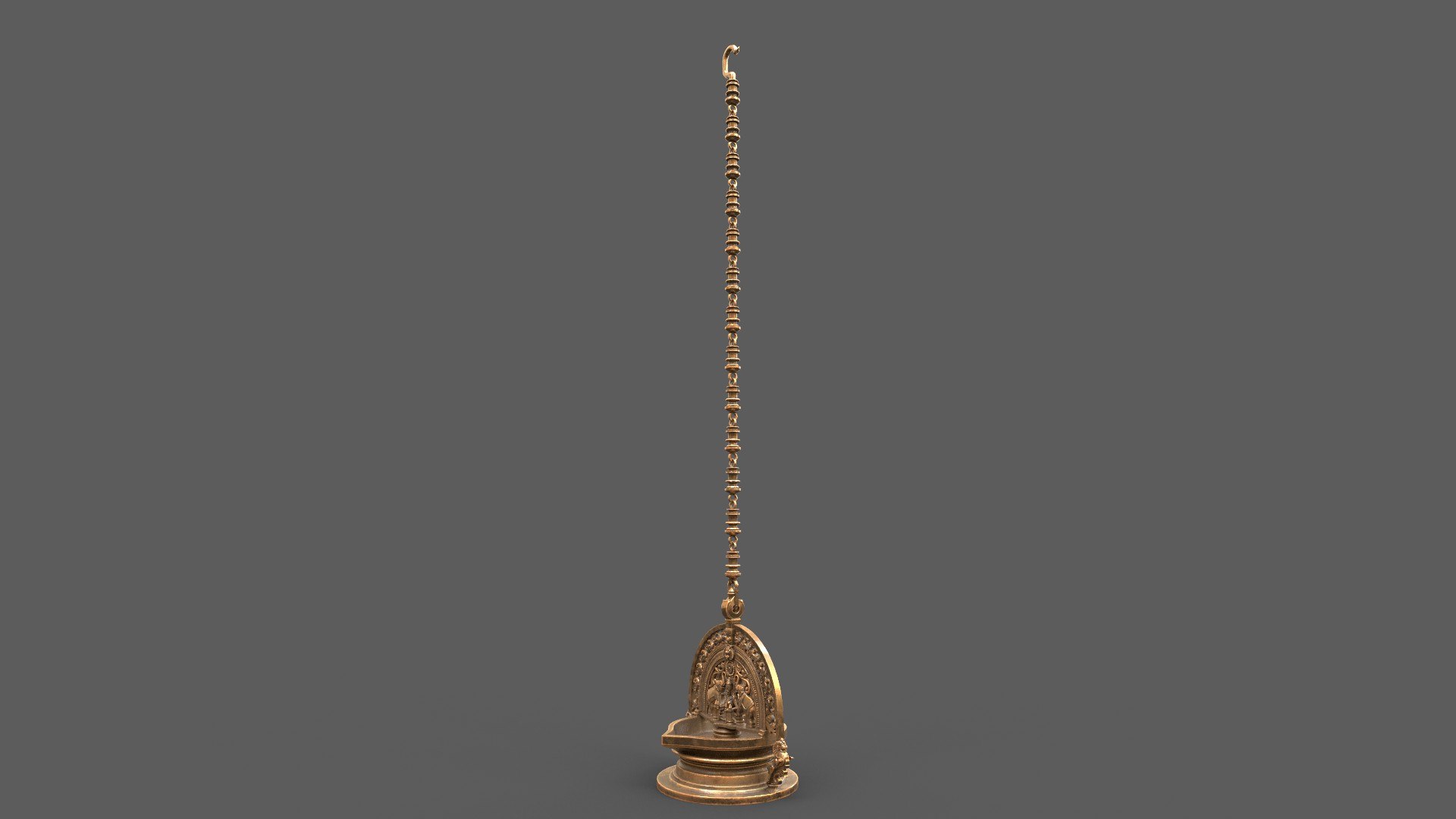 Oil Lamp Goddess Gajalakshmi Laxmi 3D Model TurboSquid 2005989