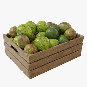 3D avocado crates