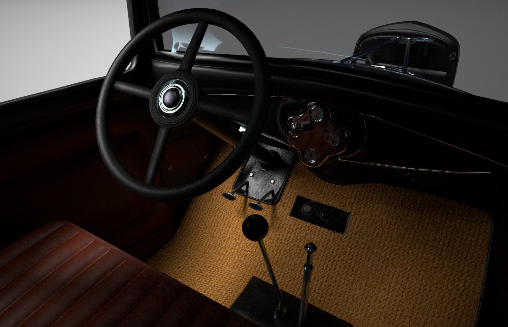 3D Street Hot Rod - TurboSquid 1911959