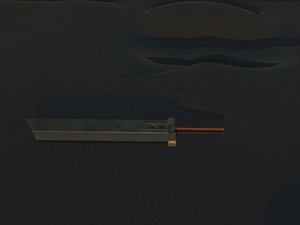 3d buster sword final fantasy