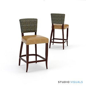Adele Fabric Stool