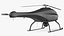 3D UAV Helicopter Rigged