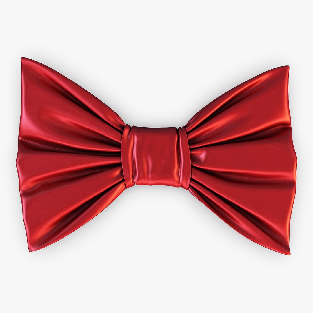 3D bow tie v 1 - TurboSquid 1352605
