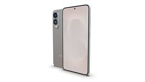  Galaxy S25 Edge Titanium Silver 3D model