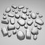 3d Model Props Rock