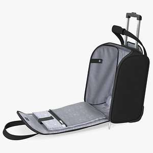 Open Softshell Luggage Samsonite Black