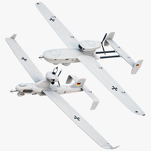 Rheinmetal UAS LUNA NG And LUNA X 2000 Drones PBR Collection