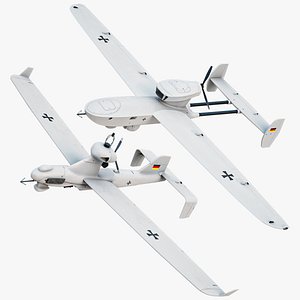 Rheinmetal UAS LUNA NG And LUNA X 2000 Drones PBR Collection