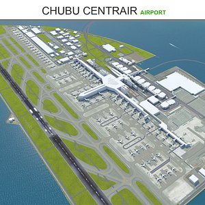 Chubu Centrair International Airport 3D model
