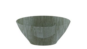 3D Bowl in Greenish Shed
