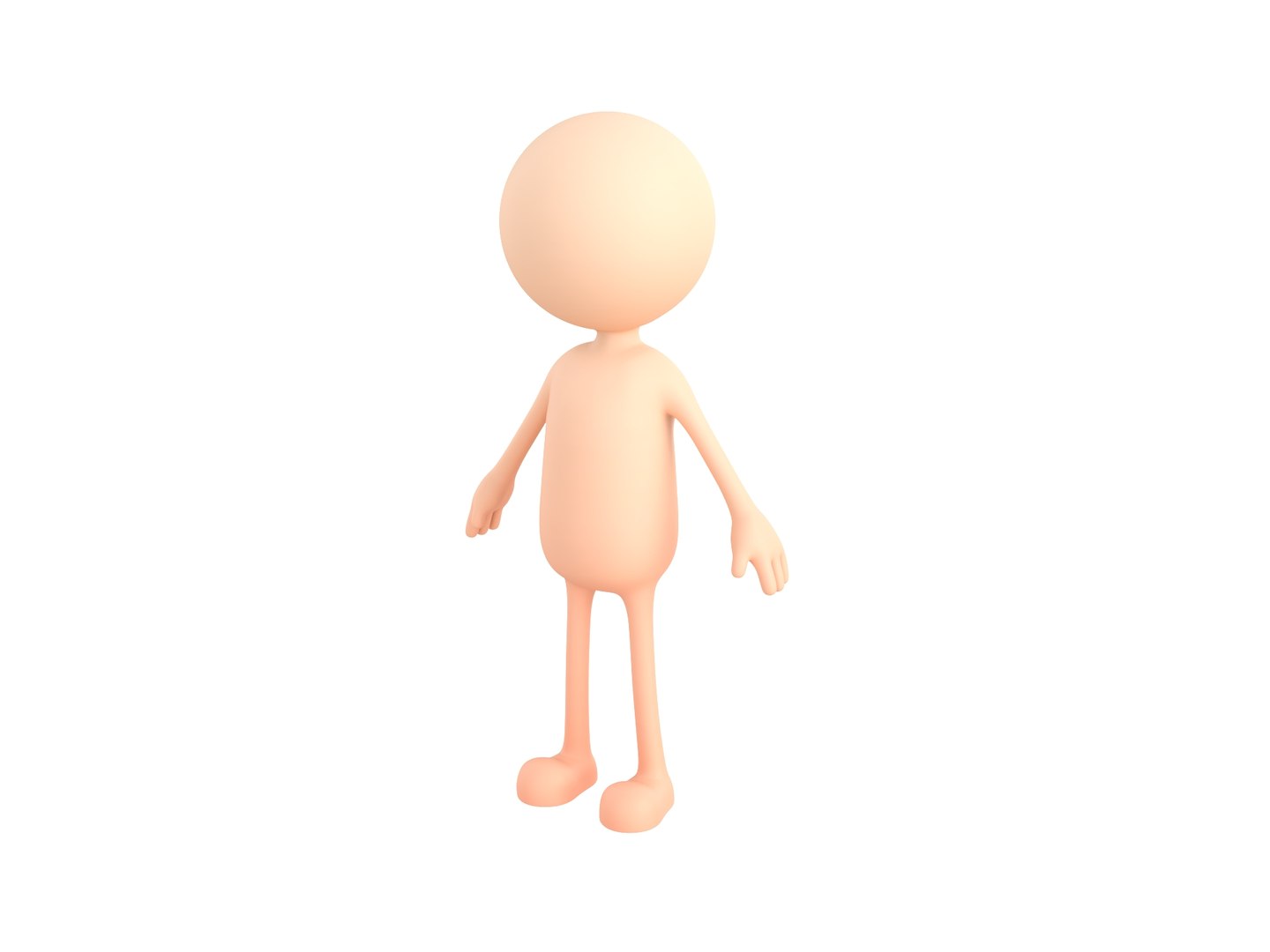 Stickman 3D - TurboSquid 2181184