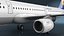 3D Lufthansa Airbus A321 with Interior and Doors model