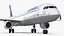 3D Lufthansa Airbus A321 with Interior and Doors model