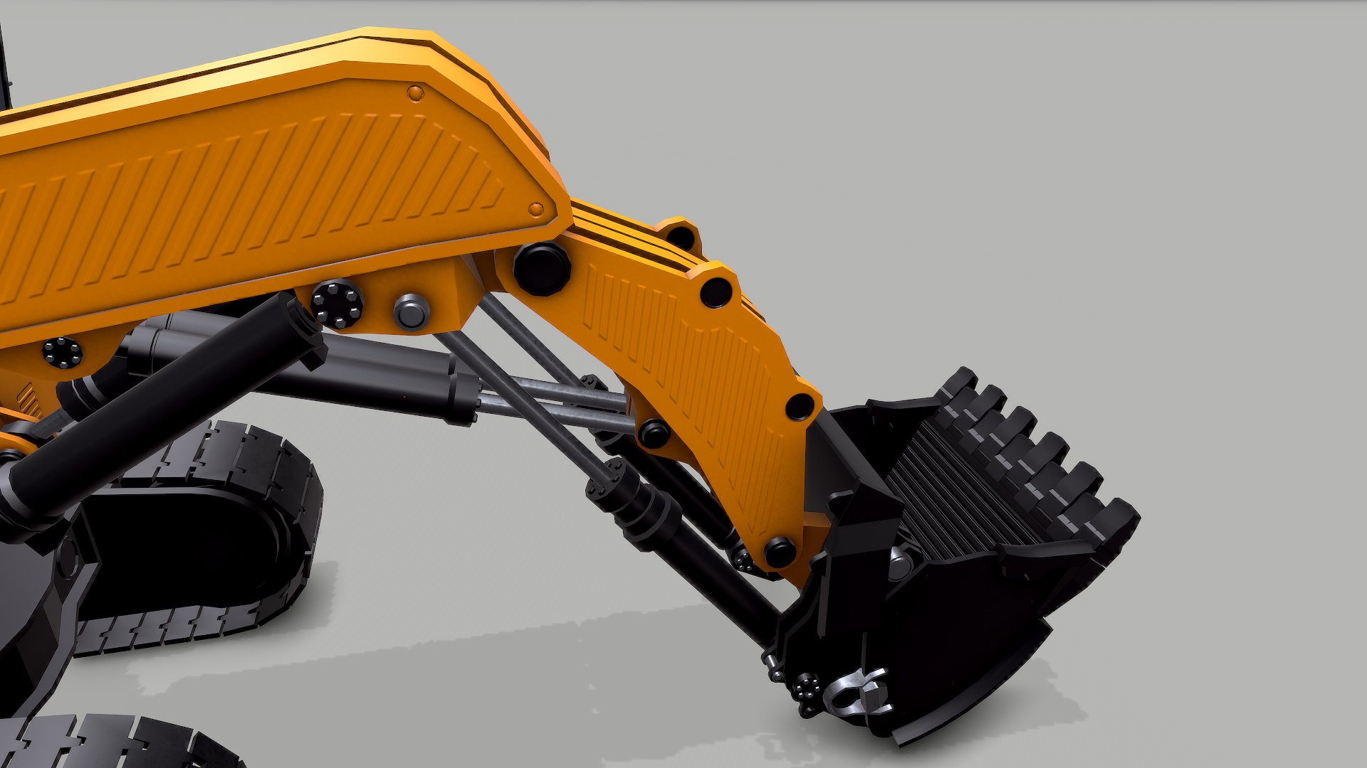 Industrial Vehicle Excavator Model - TurboSquid 2053389