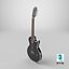 Electro Acoustic Guitar Cort Sunset Serie PBR 3D