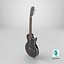 Electro Acoustic Guitar Cort Sunset Serie PBR 3D