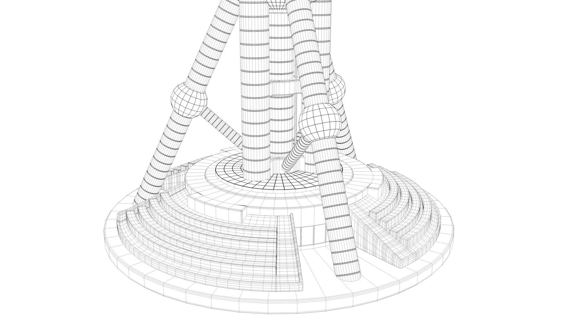 Pearl Tower 3D Model - TurboSquid 1838839