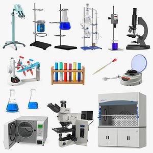 3D model lab equipment 7