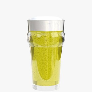 glass beer 7 3D model