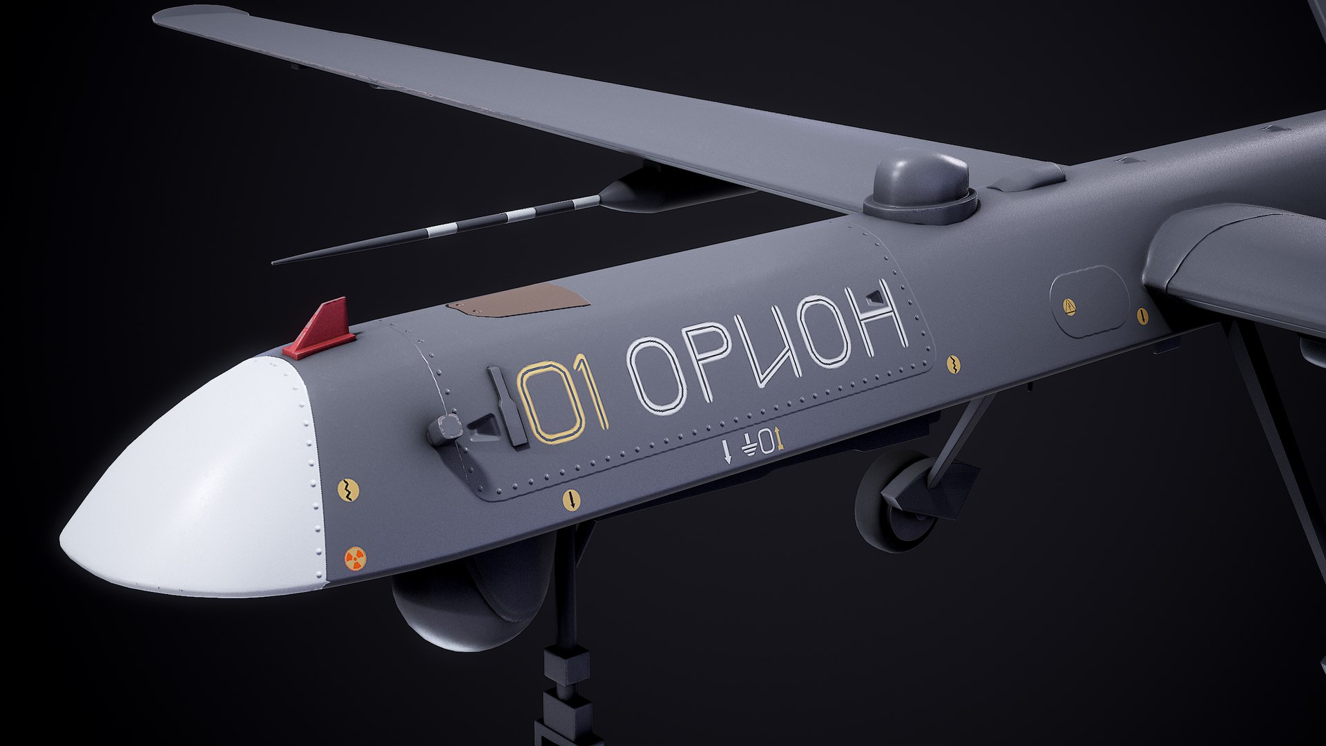 3D UAV Orion E PBR Model - TurboSquid 1811490