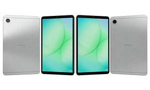 3D model Samsung Galaxy Tab A11 LTE Silver
