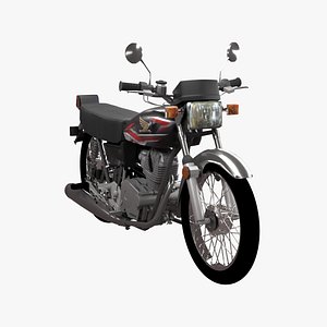 Classic Vintage Street Motorcycle