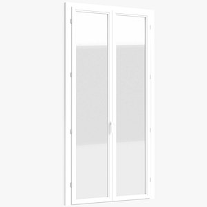 Double French window 3D