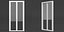 Double French window 3D