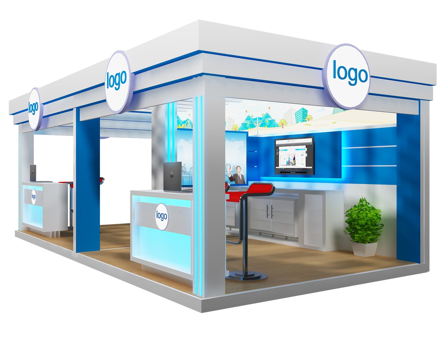 3D Booth Exhibition Stand x1 https://p.turbosquid.com/ts-thumb/Fi/GApBgM/Hw/1copy/jpg/1618683337/1920x1080/fit_q87/dae8f659f70009368b05c8f0fb987f03f4916105/1copy.jpg