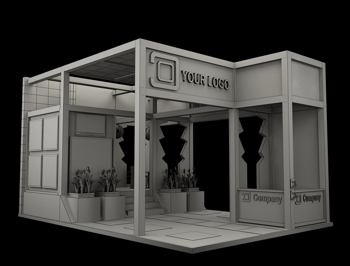 3D Booth Exhibition Stand x1 https://p.turbosquid.com/ts-thumb/Fi/GApBgM/Oo/02/jpg/1627768064/1920x1080/fit_q87/e69023732574ad7d3b595002677655aa869042ad/02.jpg