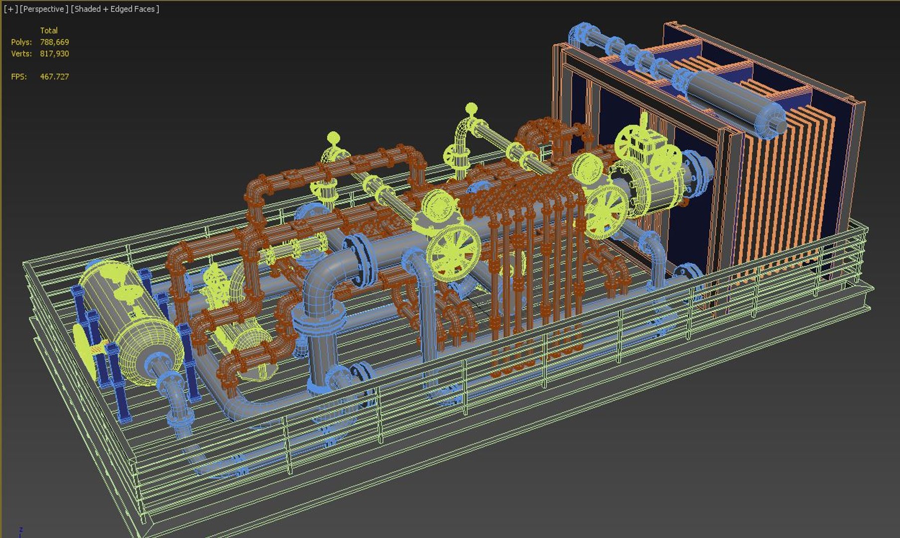 4-Metering Skid Set-02 3D Model - TurboSquid 1964559