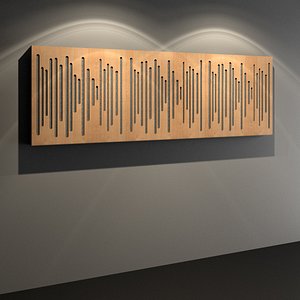 Wavewood Diffuser - Acoustic Studio Wall Panel