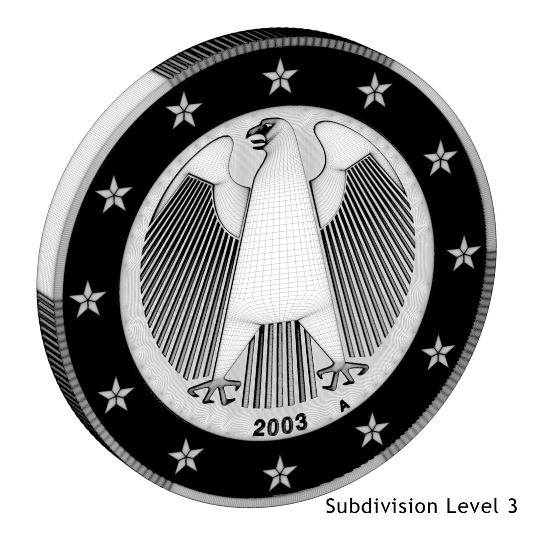 3d model of euro coin https://p.turbosquid.com/ts-thumb/Fi/OXq5YQ/Fzx2S8fA/eurocoinwireframe23/png/1396518400/1920x1080/fit_q87/411acb8530f032286e48bda7a3b58b3b77f32d6c/eurocoinwireframe23.jpg