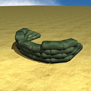 3D shield model