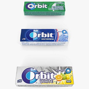 Orbit Chewing Gum Set of Three Flavours