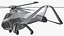 Futuristic Helicopter Concept Simple Interior