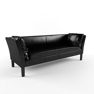 Restoration hardware sofa leather