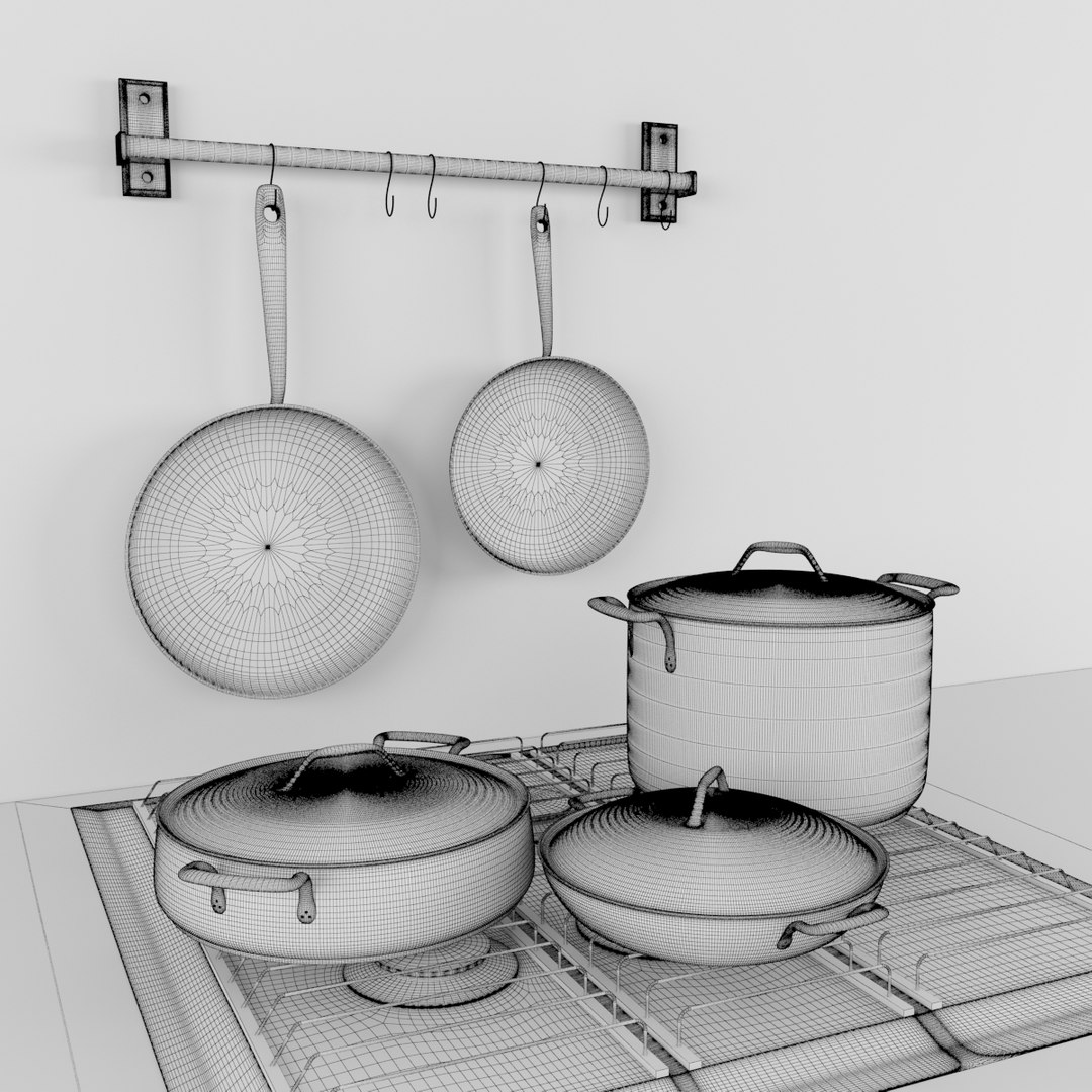 Cooktop - 3d Max