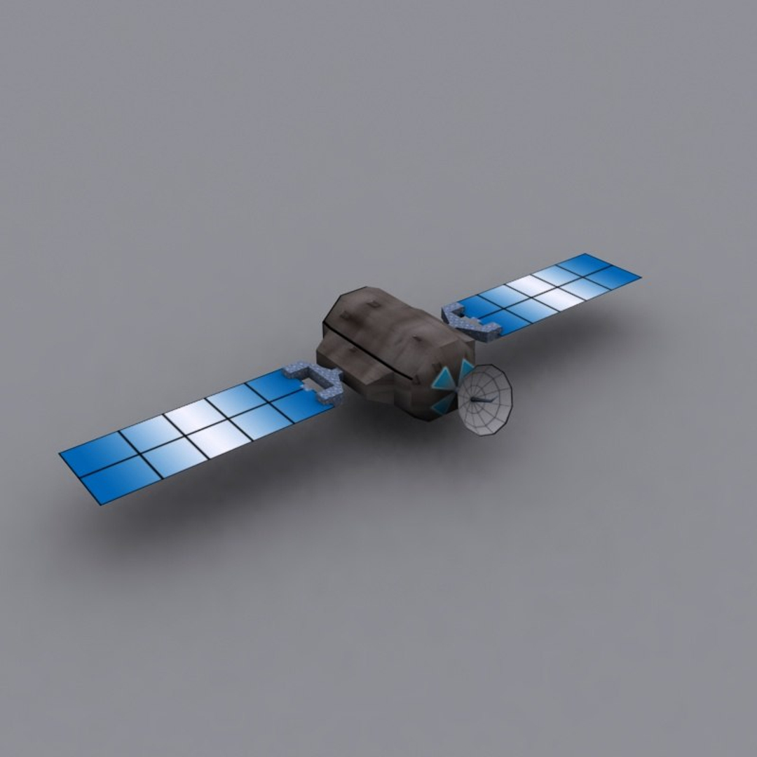 Satellite 3d Model