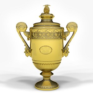 Wimbledon Men Singles Trophy 2019 L1446 3D model