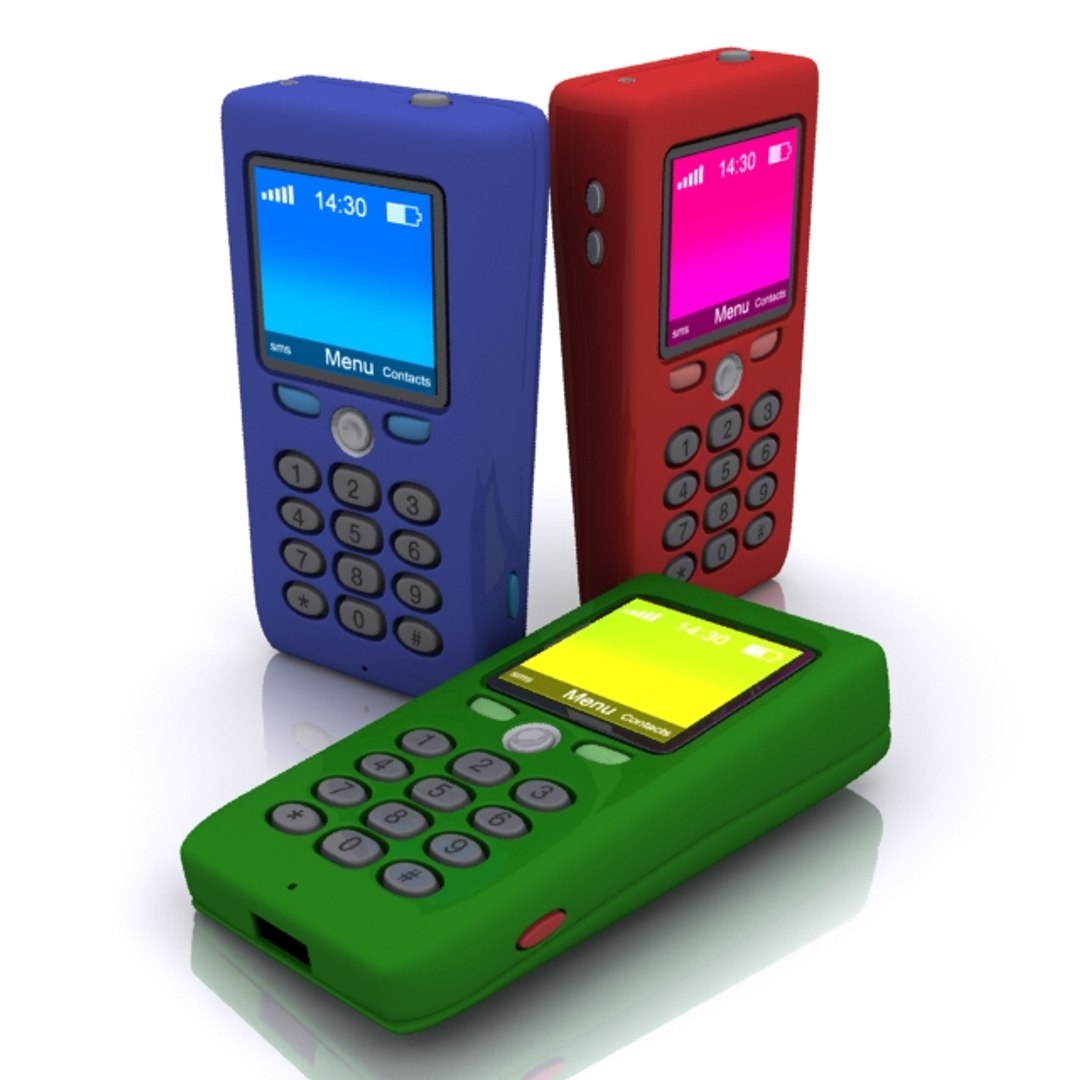 Cartoon Cell Phone Max