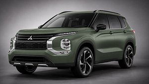 Mitsubishi Outlander 2022 3D Model 3D model