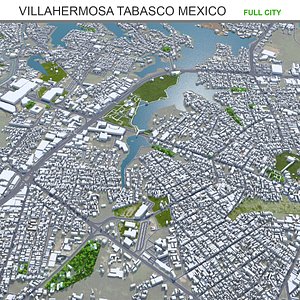 Villahermosa Tabasco Mexico 3D model