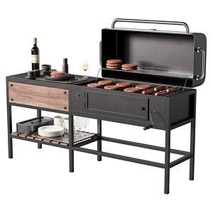 3D Barbecue 74